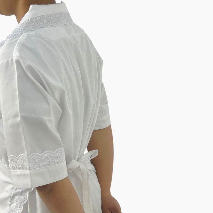 Nuvia Classic White Uniform Set