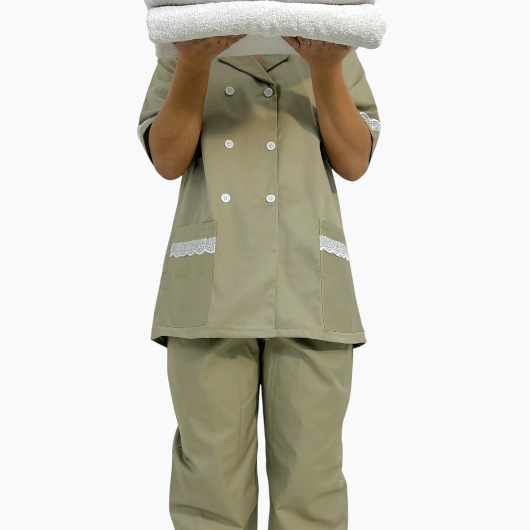 Nuvia Kaki Uniform Set