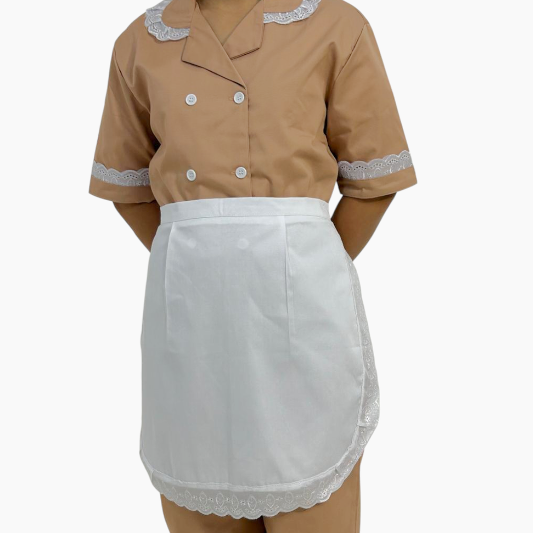 Nuvia Beige Housemaid Uniform