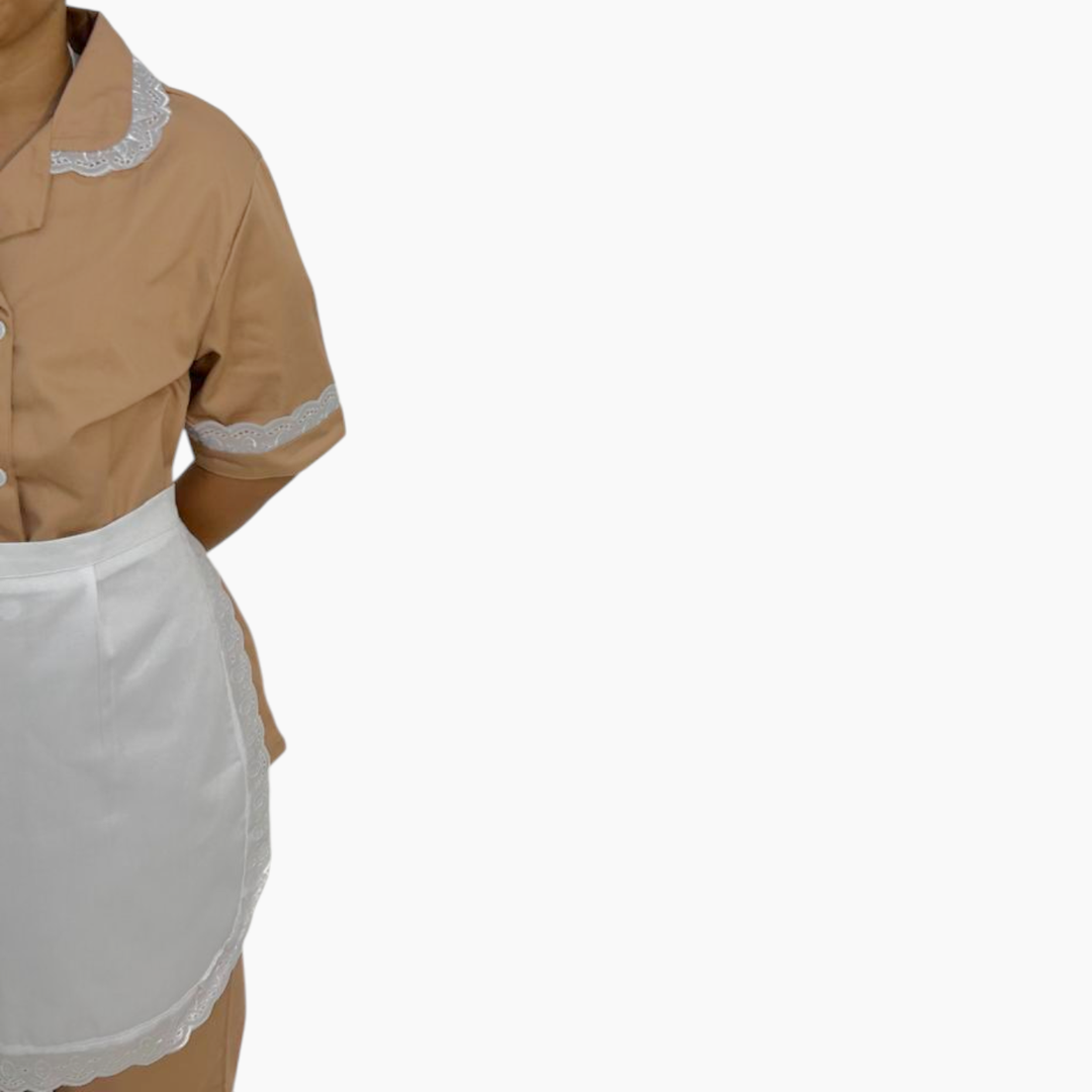 Nuvia Beige Housemaid Uniform