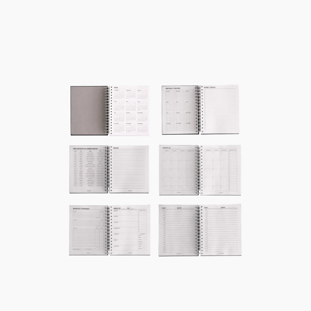 Aligned Undated Planner
