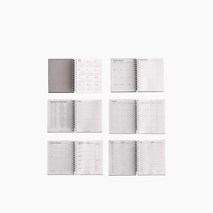 Aligned Undated Planner