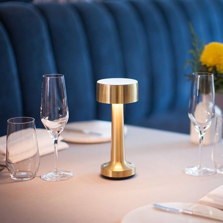 Necessary Light Modern Metal LED Table Lamp – Minimalist Design