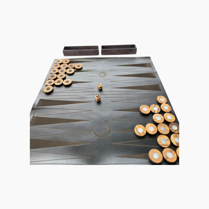 Hunaya Collective Backgammon Game Black
