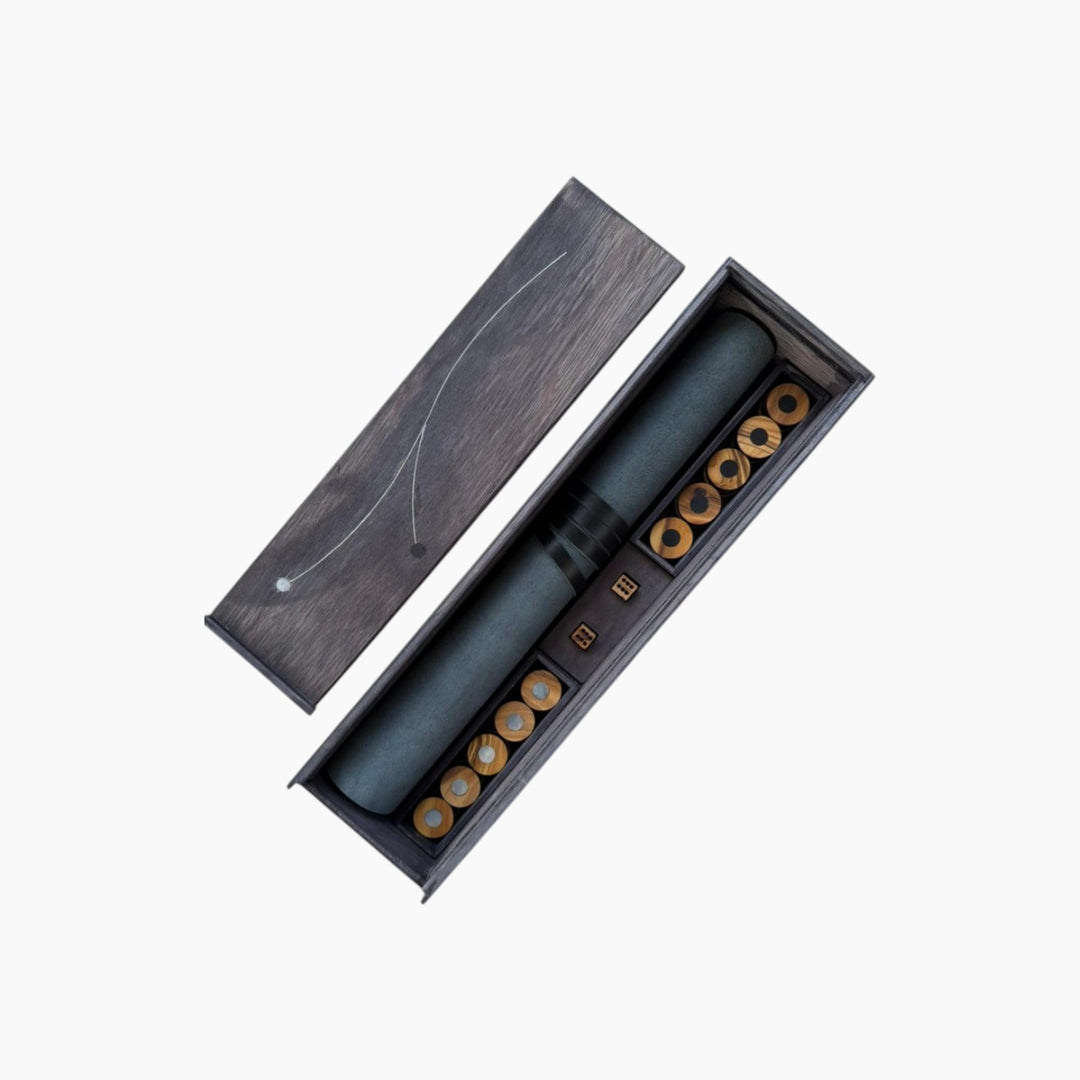 Hunaya Collective Backgammon Game Black