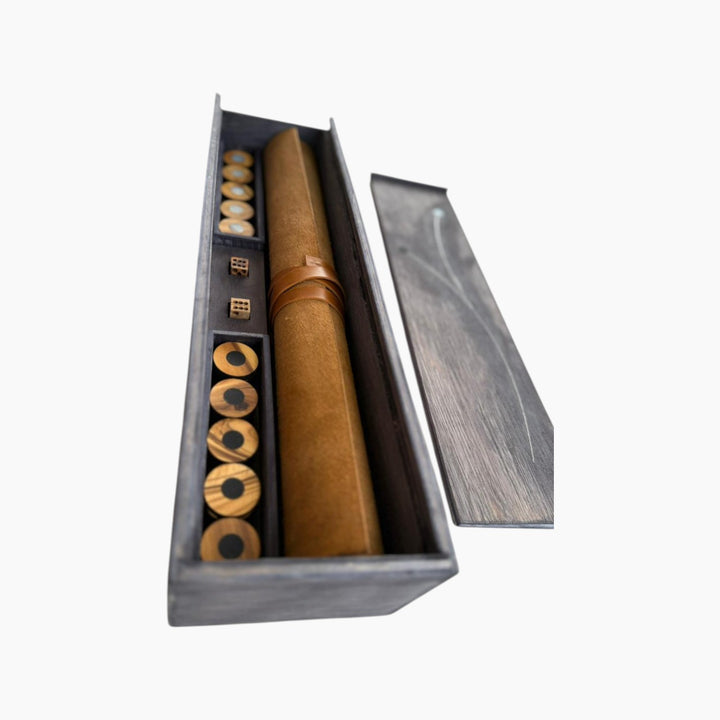 Hunaya Collective Backgammon Game Camel brown