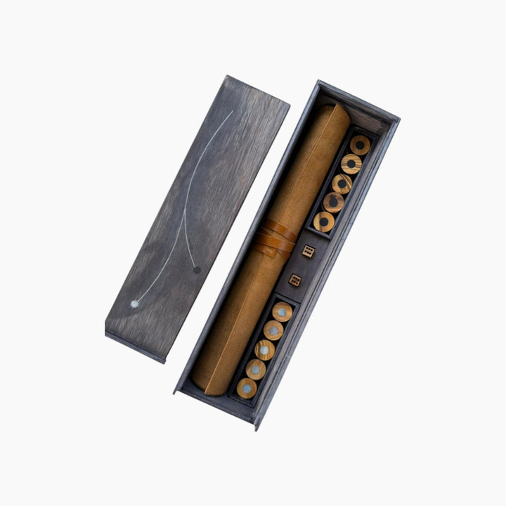Hunaya Collective Backgammon Game Camel brown