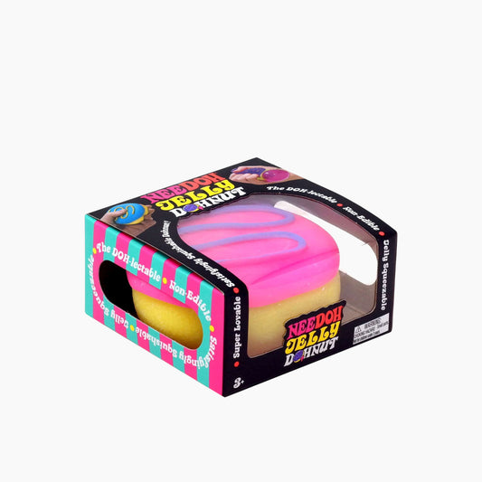 NeeDoh Jelly Dohnut Stress Ball Pink Frosting