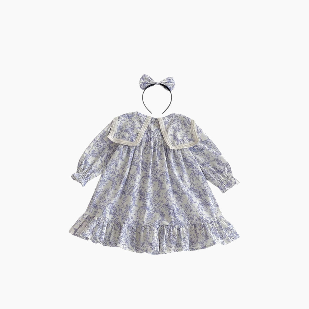 The Little Blue Floral Dress
