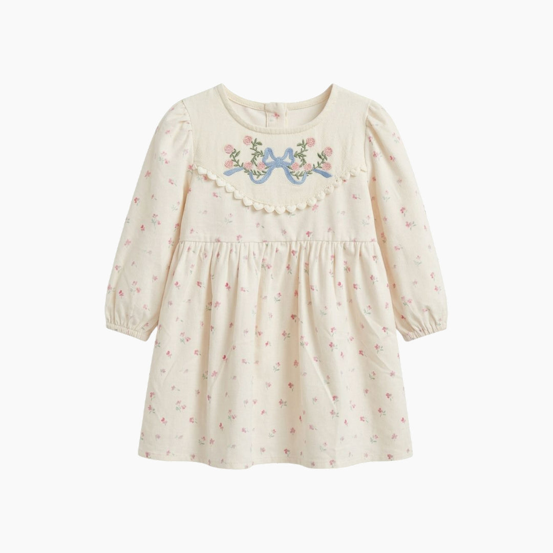 BeeBee The Meadow Bow Corduroy Dress