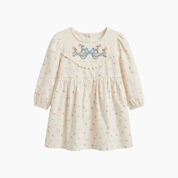 BeeBee The Meadow Bow Corduroy Dress