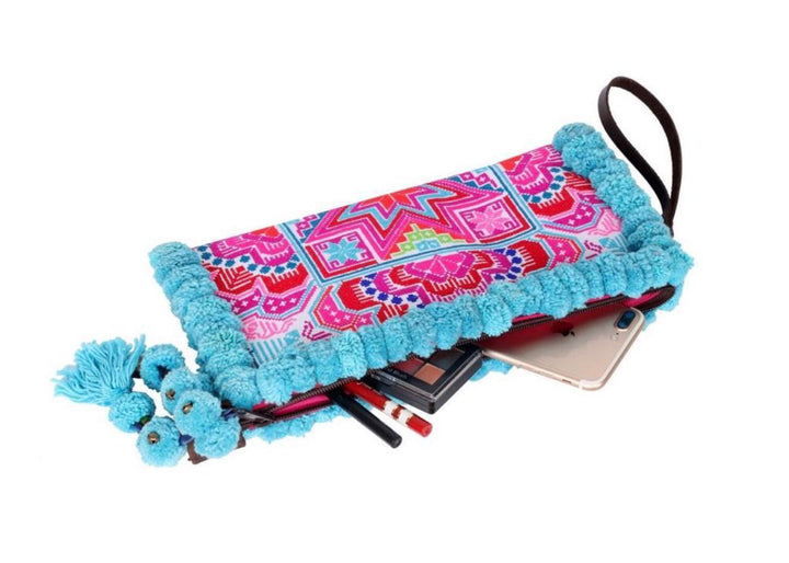 Brazilian Handmade Embroidered Clutch