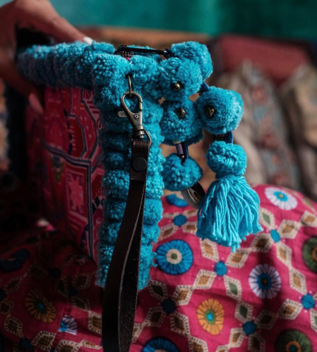Brazilian Handmade Embroidered Clutch