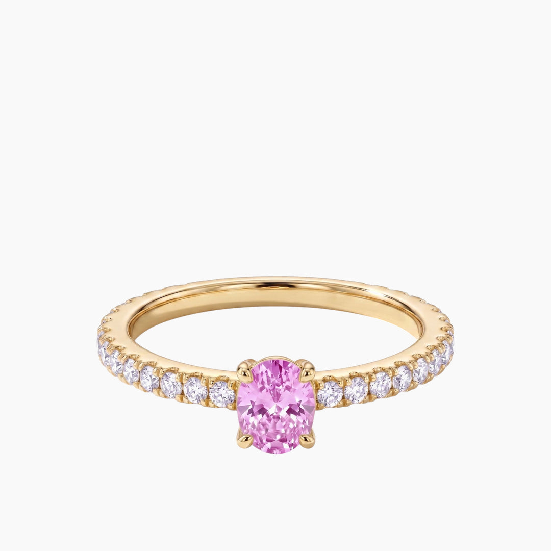 Layan Mubaidien Fine Jewellery Pink Solitaire Ring