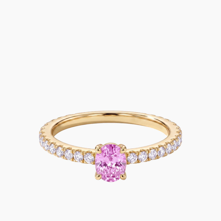 Layan Mubaidien Fine Jewellery Pink Solitaire Ring