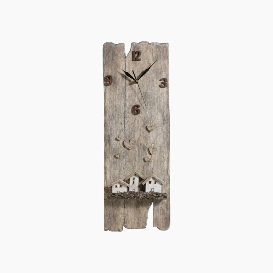 Mascagni Wooden Beach Wall Clock