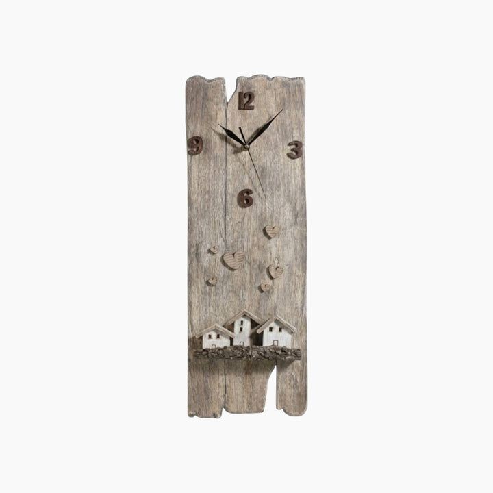 Mascagni Wooden Beach Wall Clock