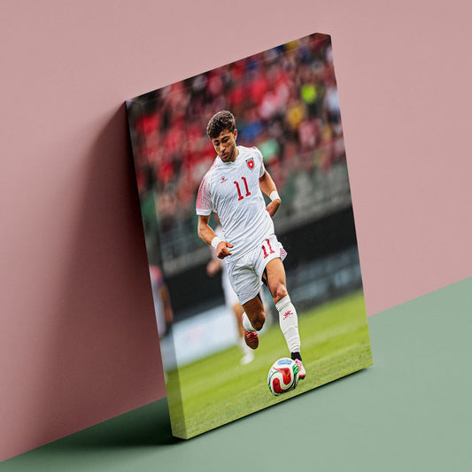 Odeh Al-Fakhouri A4 Canvas Print