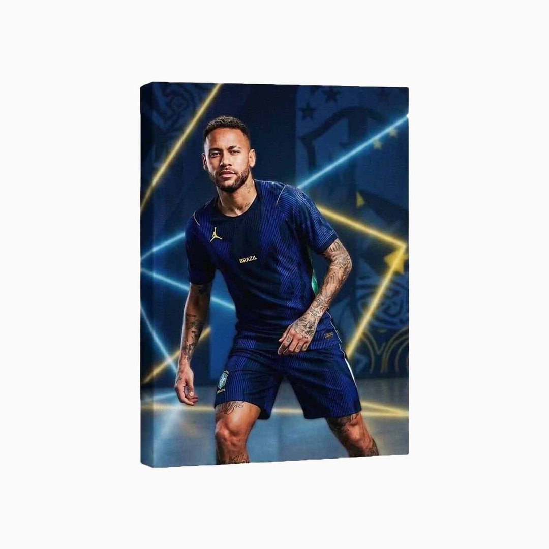 Neymar A4 canvas print, 20x30 dimensions