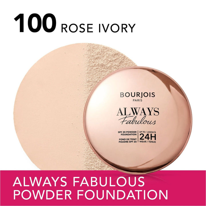 Bourjois Always Fabulous Powder Foundation SPF20 - HUNA