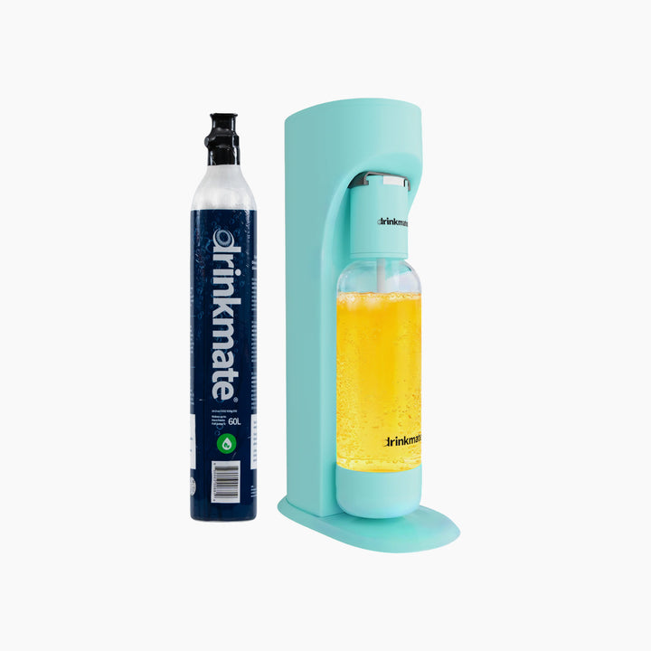 Drinkmate Sparkling Water and Soda Machine With CO₂ Cylinder