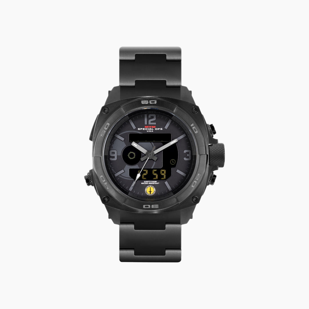 MTM Watches Rad Black Titanium 46MM