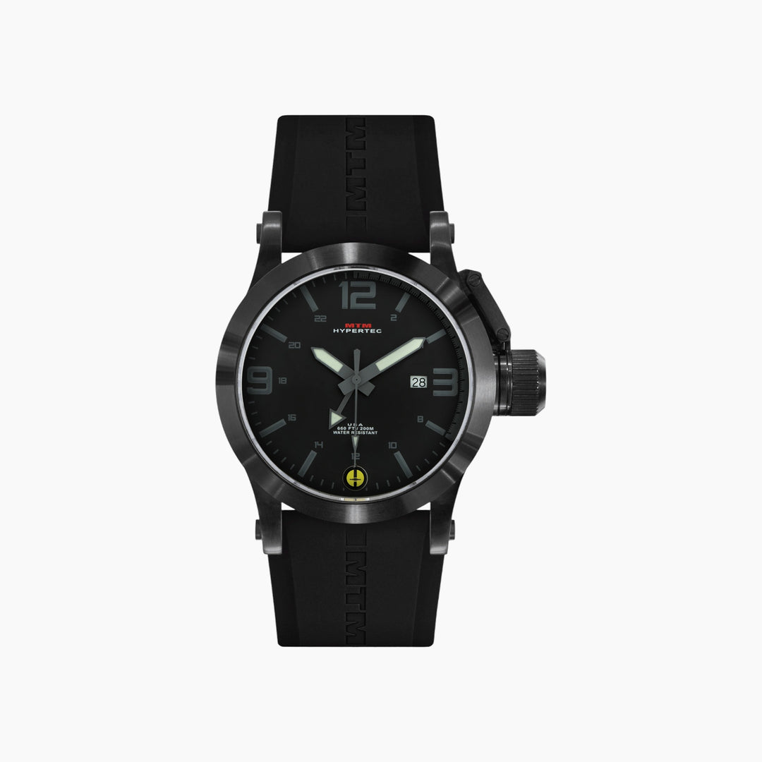 MTM Watches Hypertec Black and Gray - 44MM