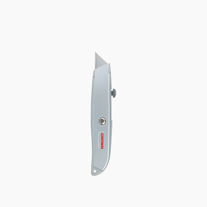Crown Retractable Utility Knife - Trapezoidal Blades, 150mm