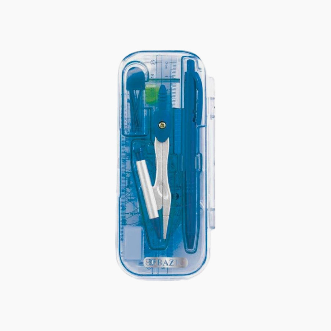 Bazic Bright Color 9-Piece Math Tool Set