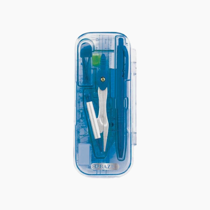 Bazic Bright Color 9-Piece Math Tool Set
