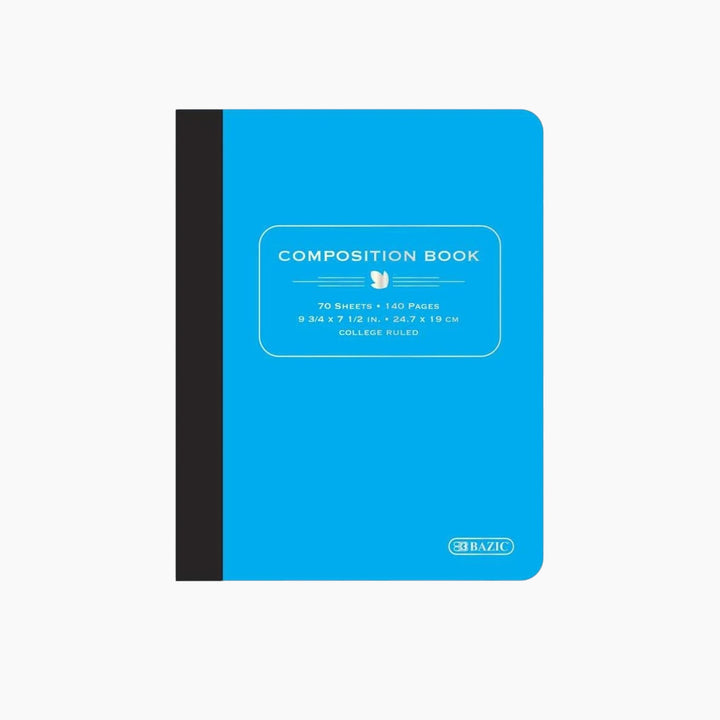 Bazic C/R 70-Count Poly Cover Composition Book
