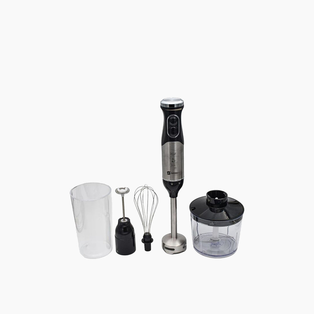 Sayona Original 4-in-1 Sonashi Stainless Steel Hand Blender