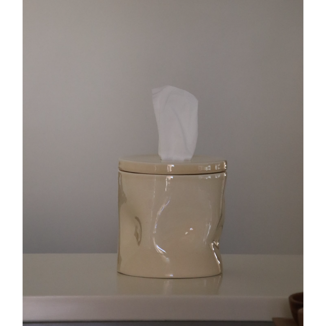 Handmade Ceramic Tissue Box