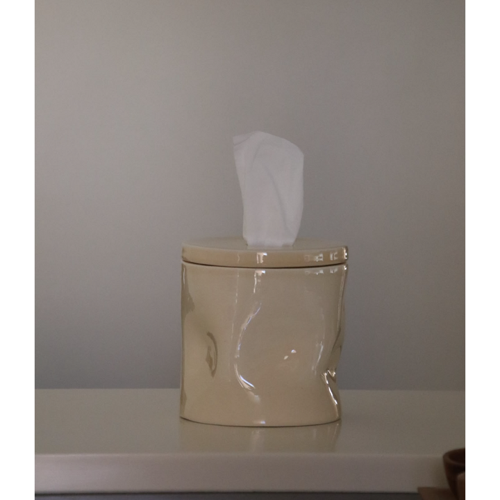 Handmade Ceramic Tissue Box