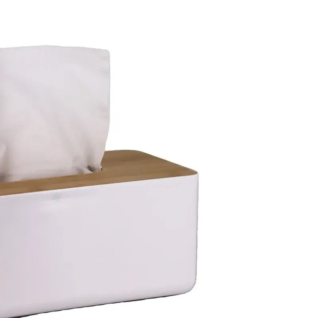 Weva Neo Wood &amp; Acrylic Tissue Box