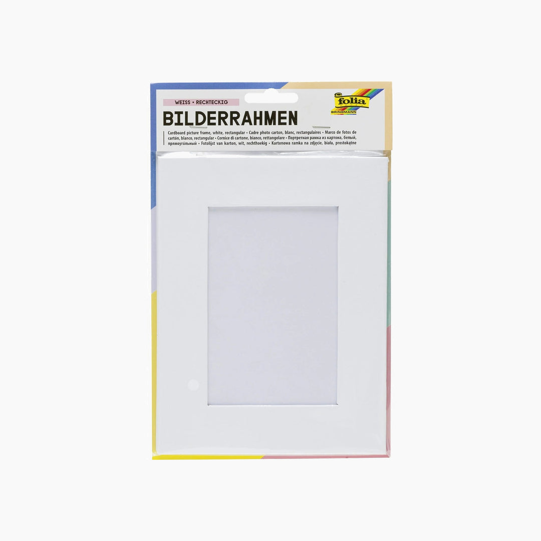 Folia Cardboard Picture Frames - White