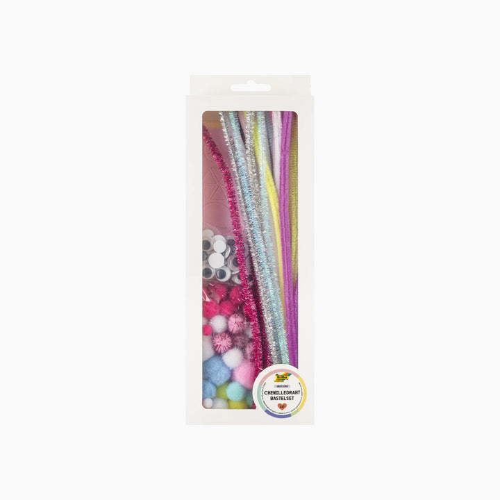 Folia Unicorn Chenille Wire Craft Kit – 227 Pieces