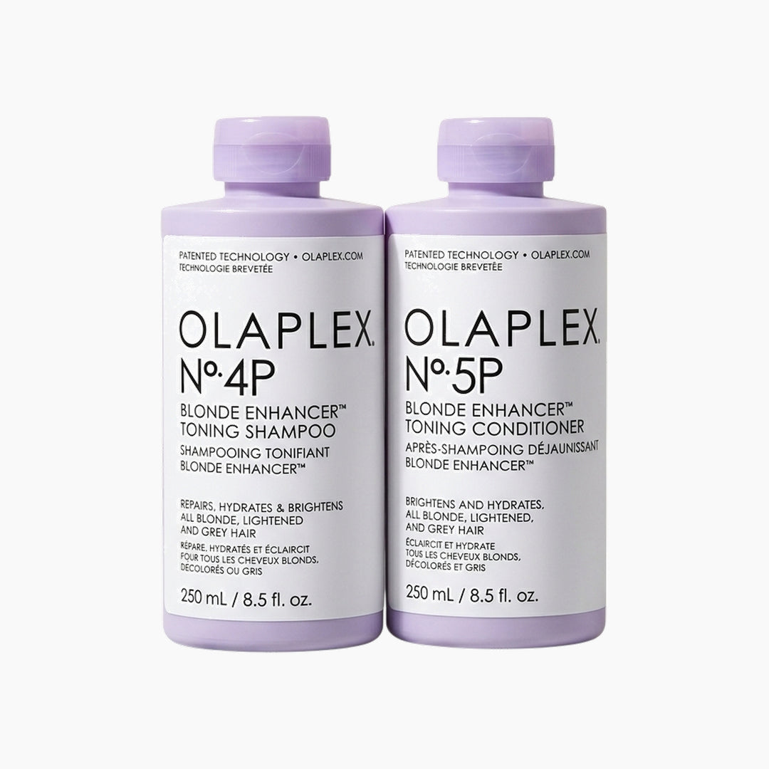 Olaplex N°.4P &amp; N°.5P Blonde Enhancer Toning Duo Silver Shampoo &amp; Conditioner