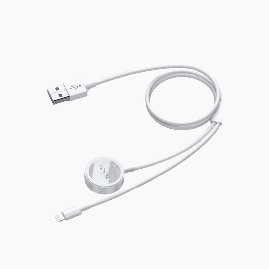 Yesido CA70 2-in-1 Charging Cable for Apple Watch &amp; Lightning Devices