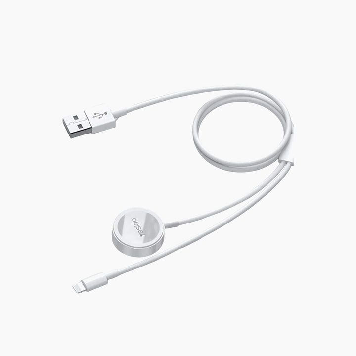 Yesido CA70 2-in-1 Charging Cable for Apple Watch &amp; Lightning Devices