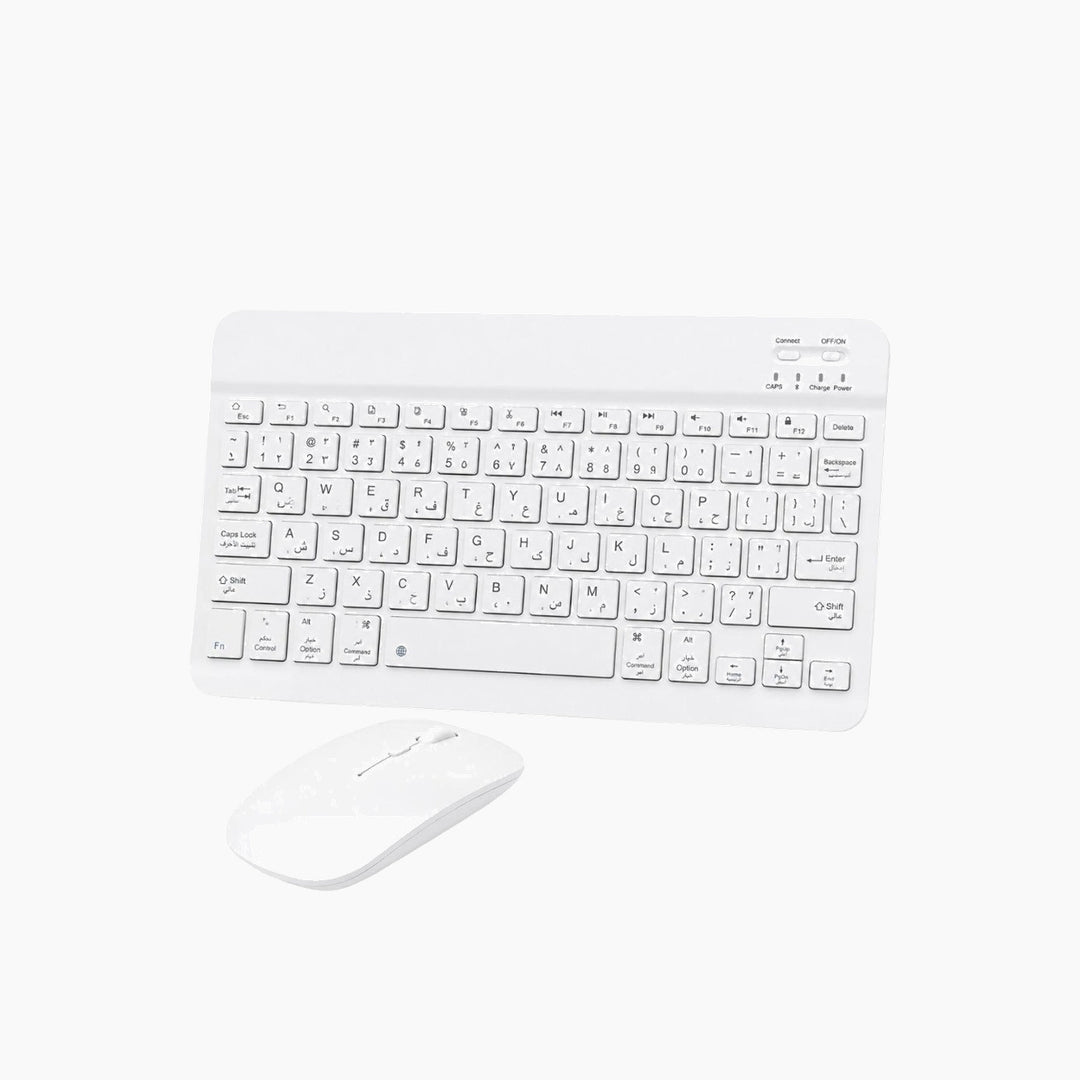 JNUOBI Ultra-Slim Bluetooth Wireless Keyboard &amp; Mouse Combo