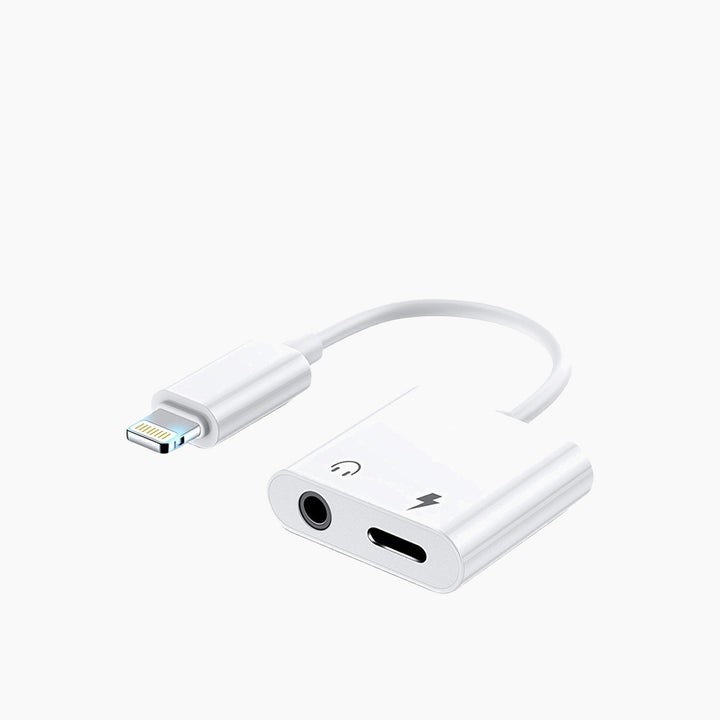 XO NB172B Lightning to Lightning + AUX Adapter