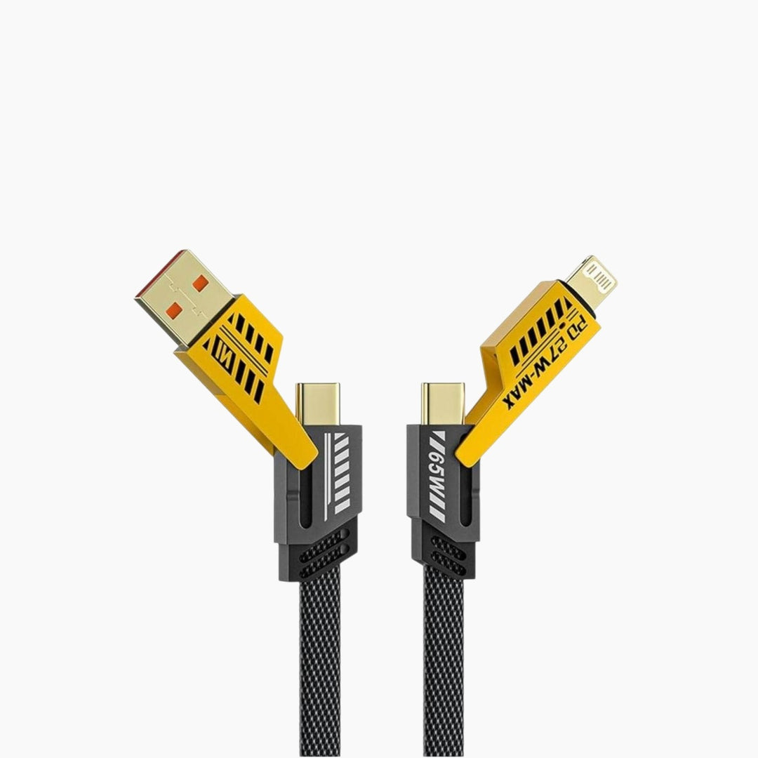 Calevora PowerFlex 4-in-1 65W Fast Charging Cable
