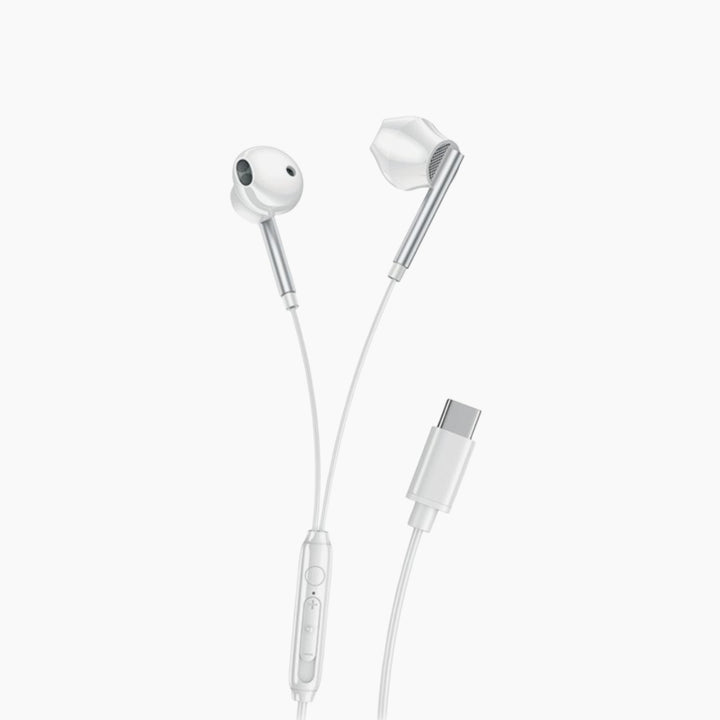 XO Hi-Fi Type-C Earphone EP66-WHI