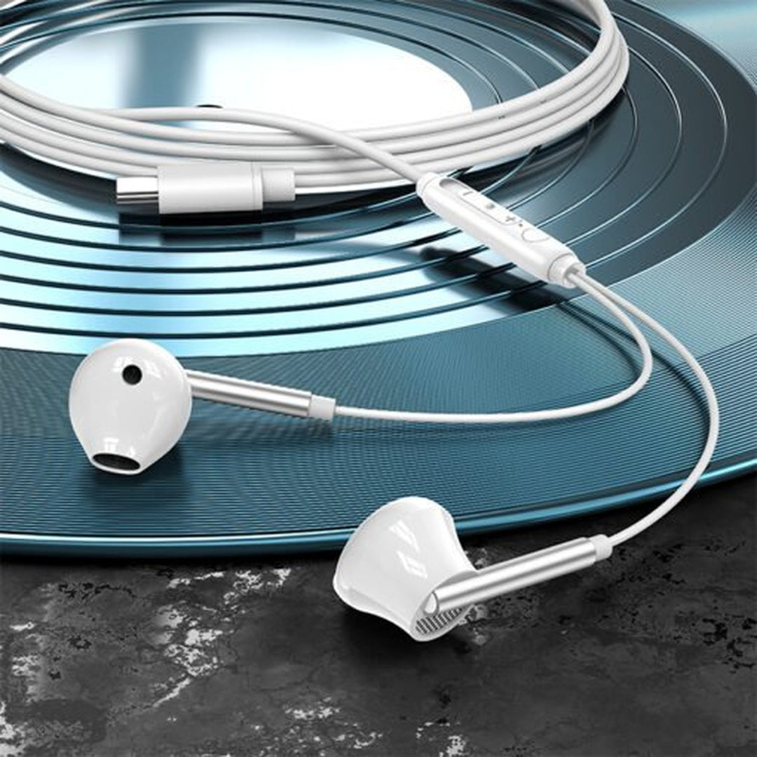 XO Hi-Fi Type-C Earphone EP66-WHI