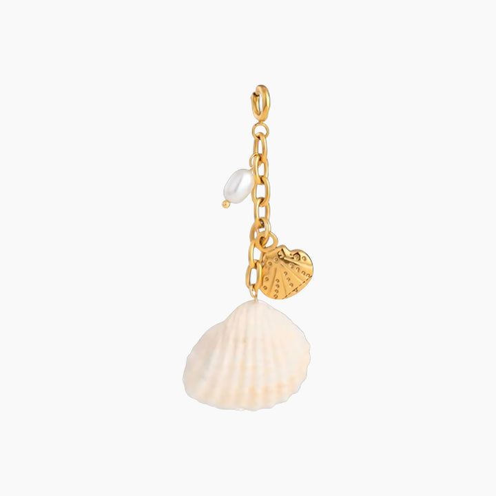 White Shell Chain Necklace