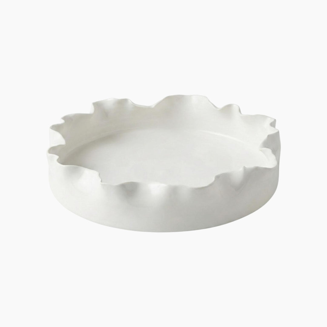 Leap of Clay Dancing Plate Wide Serving Platter