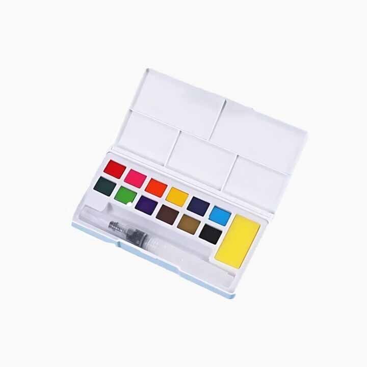 Foska Quality Solid Watercolor Paint Set