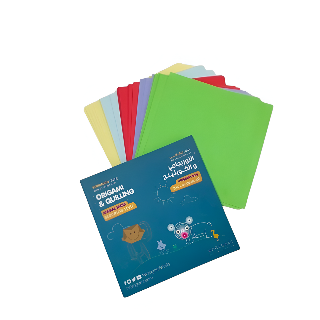 Waragami Origami Animal Faces Theme Kit - HUNA