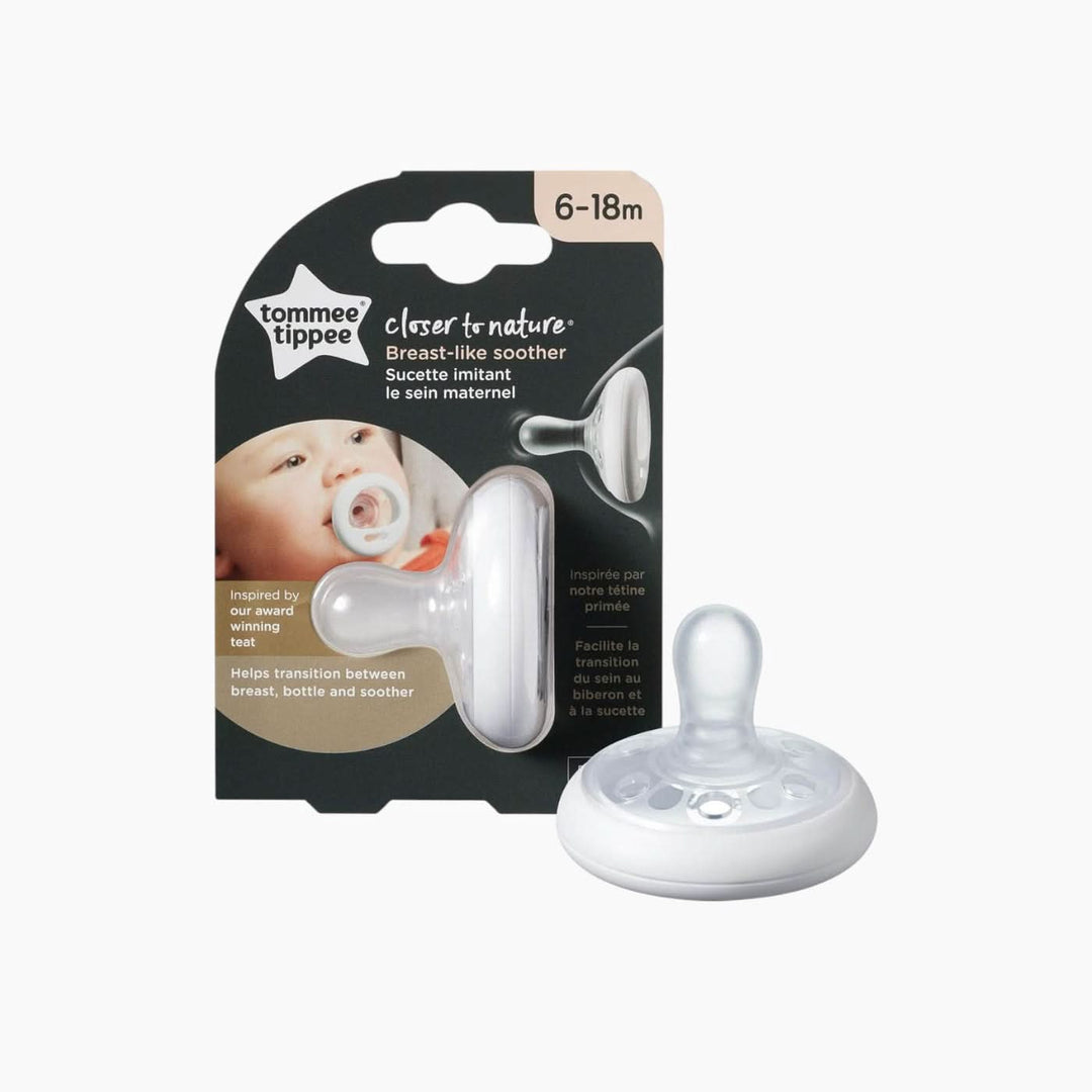 Tommee Tippee White Breast-Like Soother - HUNA
